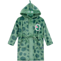 Peppa Pig Boys George Pig halāts Fleece Boys Dressing Gown Dinosaur Bathrobe