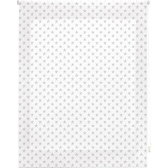 Blindecor Stars auduma rullis Blindecor Grey 130 x 180 cm