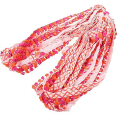 PHENOFICE 1 Rolle Quaste Spitze Diy Trimmen Verzierung Makramee-besatz Bestickte Vorhänge Zopfzubehör Besatz Für Kleidung Nahtbesatzband Hochzeitsvorhänge Stickerei Spitzenbesatz Polyester