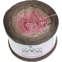 Bobbel Colour Gradient dzija Forbidden Fruits 250 g - 950 m Taupe Outer 4-Ply Fairy Tale dzija Vilna