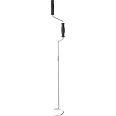 Komposta aerators Komposta aeratora maisīšanas rīks Manuālais nerūsējošā tērauda nerūsējošā tērauda nerūsējošais augsnes atslābinātājs zālienam Stabils komposta vērpjamais rīks efektīvai sajaukšanai ārā