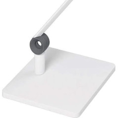Waldmann Light 190209019-00640379 PARAMI Taisnstūra formas galda lampa ar baltu pamatni