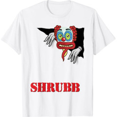 T-krekls Sinister Shrubb, Balts