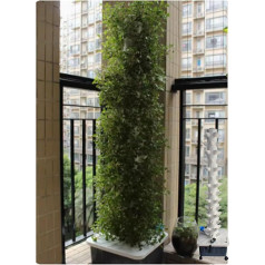 PTSZNGS GFF Hydroponics, hidroponikas sistēma, Aeroponikturm (70 gab.), hidroponikas sistēma, adapteris, taimeris
