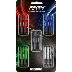 WINMAU Prism Force vārpstu kolekcija