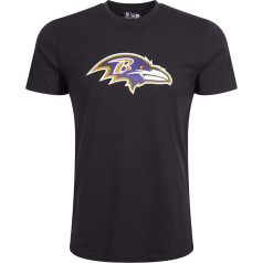 New Era - Baltimore Ravens - T-krekls - NFL - Komandas logo - Black