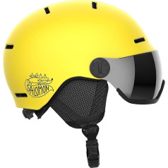Salomon Orka Visor Bērnu slēpošanas snovborda ķivere Salomon Orka Visor Bērnu slēpošanas sniega ķivere ar integrētu komfortu, vieglu stiprinājumu un vieglumu