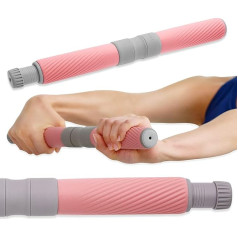 GD Twist Grip regulējams pretestības stienis fizikālajai terapijai, atvieglo tendonīta sāpes un uzlabo satvēriena spēku, satvēriena spēka trenažieris, roku trenažieris, plaukstas un elkoņa stiprinātājs