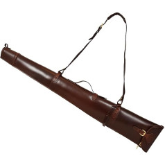 House of Luggage Īstas ādas somas maksts šautei ar rokturi HLG230 Brown