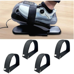 XNBXYS Ellipse Leg Exerciser Pedal siksnas zem galda elipsveida pedāļa pedāļa kājas kāju pedāļa treneris senioriem Fitnesa mājas sporta piederumi 4 Pack