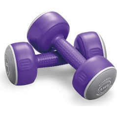 Body Sculpture Unisex hanteles BW108-05 Purple 2 x 2,5 kg