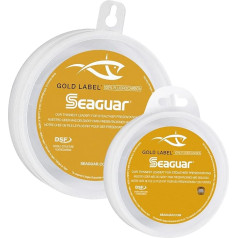 Seaguar Gold Label sālsūdens makšķerēšanas auklas līderis tīram ūdenim, 100% fluorokarbons, vairāki izmēri