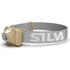 Silva Terra Scout X lukturis ar akumulatoru, 300 lūmeni, 2 spilgtuma līmeņi, 2 LED krāsas, sarkana gaisma, ķiveres lukturis, ugunsdzēsēju lukturis, velosipēda lukturis, āra lukturis, sporta lukturis