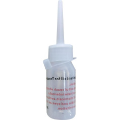 Eļļa skrejceļam, silikona eļļa skrejceļam 30 ml x 2, eļļa skrejceļam, eļļošanas eļļa skrejceļam, silikona smērviela skrejceļam, samazina troksni un berzi, apkopes piederumi skrejceļam.