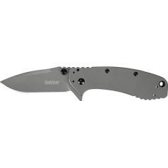 Kershaw Cryo II kabatas nazis (1556TI) 3,25 collu 8Cr13MoV nerūsējošā tērauda asmens un 410 nerūsējošā tērauda rokturis, titāna karbonitrīda pārklājums, 4 pozīciju kabatas klips, 5,5 oz.