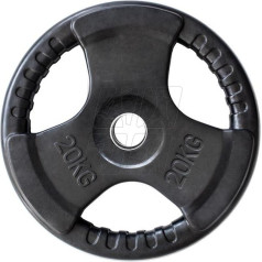 Gumijota olimpiskā plāksne 20 kg TOK20 / N/A