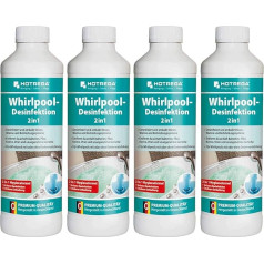 HOTREGA Whirlpool Cleaner - koncentrēts dezinfekcijas un tīrīšanas līdzeklis visām Whirlpool sistēmām