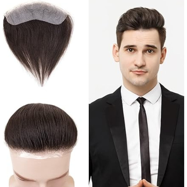 Lordhair Toupee Vīriešu 100 % Eiropas Real Hair Toupee Cilvēku matu V-Loop ādas Toupee Vīrieši Toupee Vīrieši Toupee Vīrieši Toupee Real Hair Vīrieši