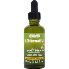 BAMBEAUTIFUL Intensīvs galvas ādas toniks (50ml) - vairākkārt godalgots galvas ādas toniks ir pierādīts, ka tas palīdz samazināt matu izkrišanu un veicina biezāku un biezāku matu veidošanos 90 dienu laikā.