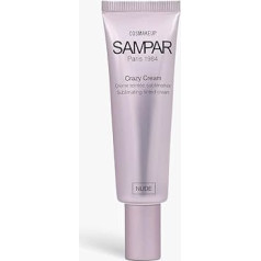 SAMPAR Cosmakeup Crazy Cream Nude CC tonēts mitrinošs krēms Makeup ādas kopšanas līdzeklis 30ml Viegla līdz vidēji bieza āda