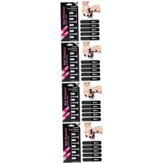 Beatifufu 400 loksnes Nail Art Anti Spill uzlīmes Nagu poļu pudeles kutikulas aizsardzība Nagu lampa Sporta nagu aizsardzība Pastāvīga nagu laka Nagu aizsardzība Nagu aizsardzība Pīlinga lentes akcents Folijas Gel Nail