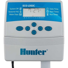 Suinga Hunter ELC 4 laistīšanas zonas Automātiska laistīšanas programmēšana Eco Logic 4 iekštelpu stacijas 230V balta