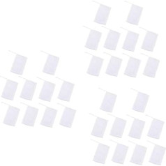 DOITOOL 30 Stk seifensäckchen Blasennetz Duschschaumnetze Makeup Tasche Make-up-Taschen handgefertigtes Seifennetz Reinigungsschaumnetz Gittergewebe Seifenbeutel Sack