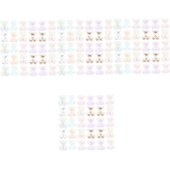 minkissy 320 Stück Nail-Art-Zubehör Süßigkeiten-Dekorationen Exquisite Nail-Art-Diy-Dekoration Süßigkeiten-Ornament Nail-Tech-Zubehör Cartoon-Nagelkunst-Charms -