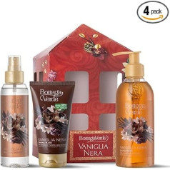 Bottega Verde - Liela kastīte Vanilla Black - Roku krēms, roku mazgāšanas līdzeklis un dezodorants ar smaržvielām
