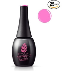 Pink Fanta - 093 - My Nice Nails gēla laka - Just More Beautiful - 12 ml - Noturība no 3 līdz 4 nedēļām - Īpaši spīdīga vai matēta - Unikāls pudeles dizains