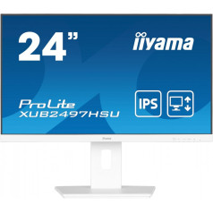 24 collu monitors xub2497hsu-w2 ips, hdmi, dp, 2x2w, 2xusb, pivot, has(150mm) /5y/