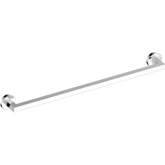 Keuco Vannas istabas dvieļu sliede 80cm garš augstas spīduma hroma metāla vannas istabas pirts dvieļu sienas dvieļu sliede Edition 90