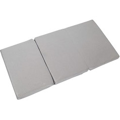 Roba Safe asleep® Ceļojumu gultiņas matracis - bērnu matracis ceļojumu gultiņai 60 x 120 cm - piemērots bērnu ceļojumu gultiņām - noņemams sieta pārvalks pelēkā krāsā - iekļauts pārnēsāšanas soma