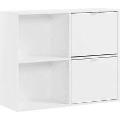 Mokebo Koka plaukts ar 2 durvīm, grāmatu plaukts birojam, arī kā plaukts bērnu istabai, 88 x 75 x 35 cm (platums x augstums x dziļums), koka plaukts ar 2 durvīm, 88 x 75 x 35 cm (platums x augstums x dziļums).