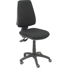 Piqueras Y Crespo Piqueras and Crespo 14S - Ergonomisks biroja krēsls ar sinhrono mehānismu, parketa riteņi, audums Bali Black