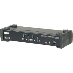 Komutators usb 3.0 4k dp mst kvm 4-port cs1924m