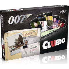 Uzvaras gājieni Cluedo: 007 Džeimss Bonds (angļu valodā) (WM01312-EN1)