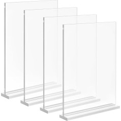 Acryl-Schilderhalter, caurspīdīgs, plakāta formāts, prospekts, plakāta formāts, A4 formāts, plakāta formāts, A4 formāts, plakāta formāts, T-formāta caurspīdīgs plakāta formāts, plakāta formāts, skolā, skolā, skolā,
