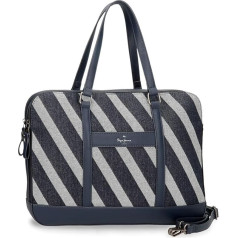 Pepe Jeans Celine Portfelis Somas somas plecu somas Poliesters ar mākslīgās ādas elementiem Dark Blue by Joumma Somas, zils, koferis