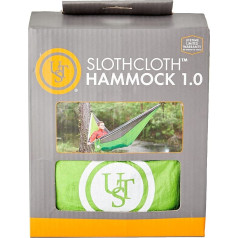 UST SlothCloth 1.0 šūpuļtīkls, laima/pelēks