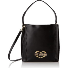 Love Moschino Ladies Jc4052pp1gld100a Black Shopper, melns