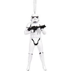Hallmark Stormtrooper Ziemassvētku ornaments Zvaigžņu kari rotājums Kosmosa tēma rotājums Ziemassvētku piekaramais ornaments Dāvanas Ziemassvētkiem