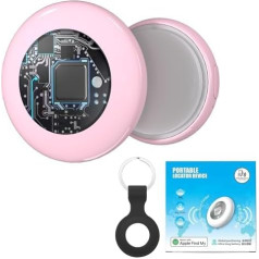 Air Tracker priekšmetu meklētājs, Bluetooth meklētājs, darbojas ar Apple Find My (tikai iOS), priekšmetu meklētājs jūsu atslēgām, bagāžai, mājdzīvniekam, nomaināma baterija ar atslēgu piekariņa vāciņu