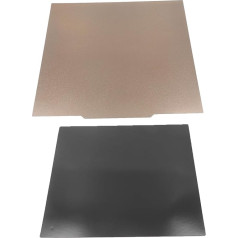 3D printera PEI veidojošā plāksne CR-10MAX 470 x 470 mm PEI lokšņu metāla magnētiskā veidojošā plāksne, elastīga PEI atsperu tērauda platforma, CR-10MAX 3D printera piederumiem