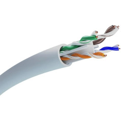 Tīkla kabelis cat6 utp(u/utp) v2 iekšējais vītā pāra 25m