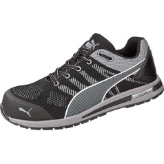 PUMA Safety Elevate Knit Low Darba apavi Drošības apavi S1P ESD HRO SRC Stikla šķiedras cepurīte Aizsardzība pret iekļūšanu Neslīdošs Karstumizturīgs Bez metāla Vīrieši