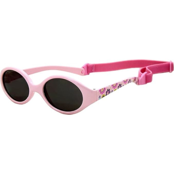 Kiddus Baby Sonnenbrille 0-6 Monate, Polarisierte, Neugeborene Mädchen und Jungen, Flexible Rahmen, 100% UV-Schutz, Reisezubehör