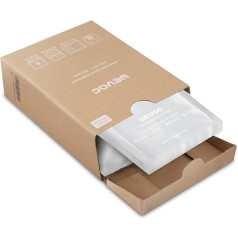 Wevac vakuumiepakošanas maisiņi 20 x 30 cm / 200 maisiņi Vakuumiepakošanas maisiņi pārtikai, profesionāli folijas maisiņi visiem vakuumiepakošanas aparātiem, bez BPA, komerciāli piemēroti uzglabāšanai, Sous Vide