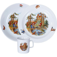 3 porcelāna komplekti bērniem 
