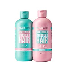 HAIR BURST Shampoo and Conditioner Set for Longer and Stronger Hair with Natural Active Ingredients - Accelerate Hair Growth and Avoid Hair Loss - No SLS and Parabens (2 x 350 ml)